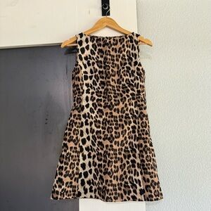 Cider Dress in Leopard Print